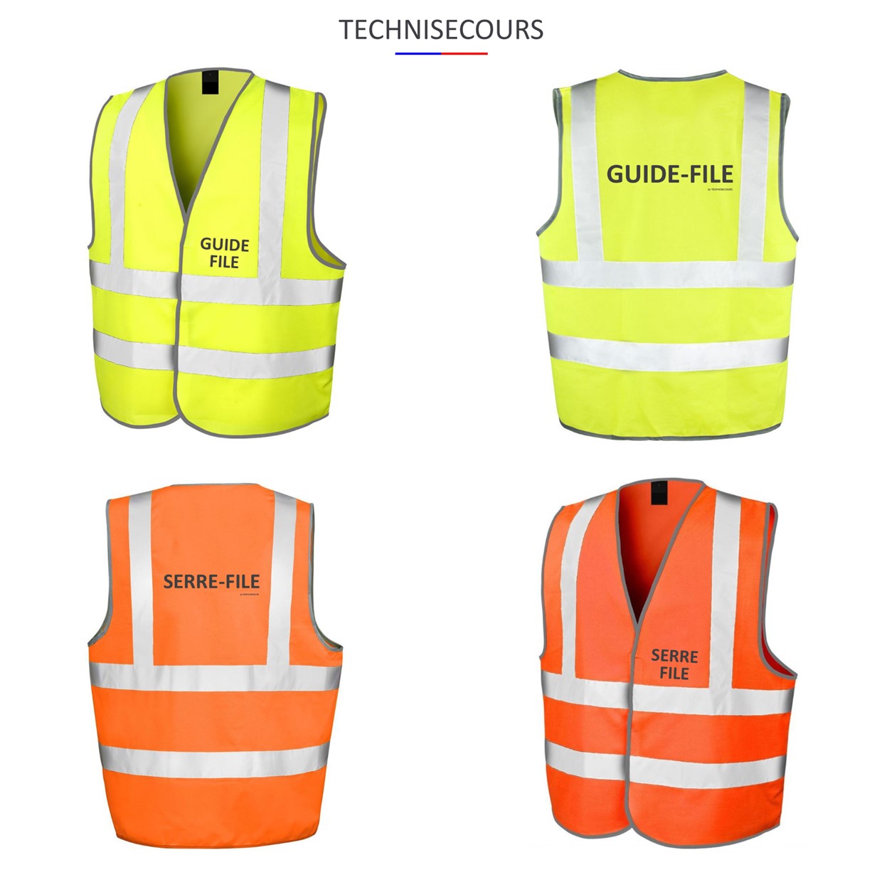 1 GILET ORANGE TU) Gilet de sécurité ORANGE - La Poste