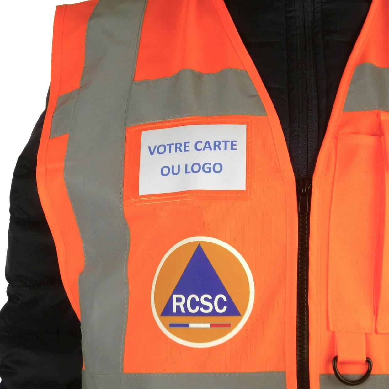 Porte-carte Protection Civile