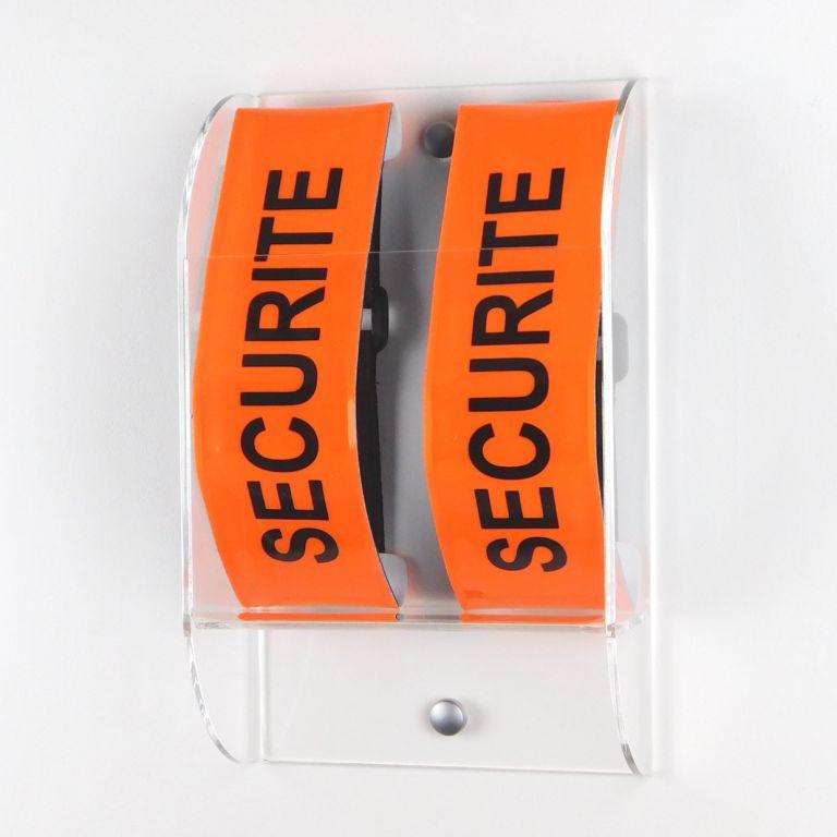 Pack brassards velcro securite 1