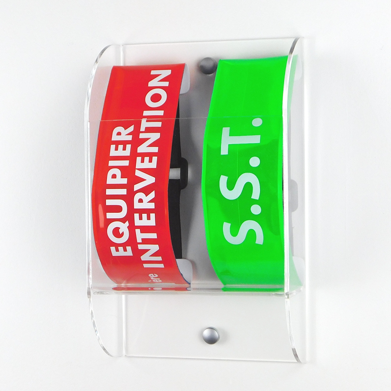Pack brassards velcro sst equipier 1ere intervention 1